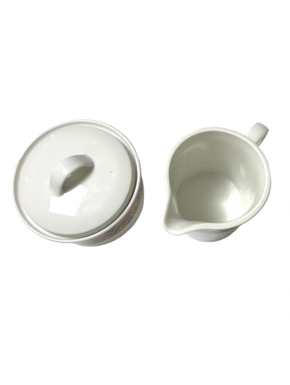 Lynns Fine China Coffee/Tea Set with Creamer and Sugar Bowl